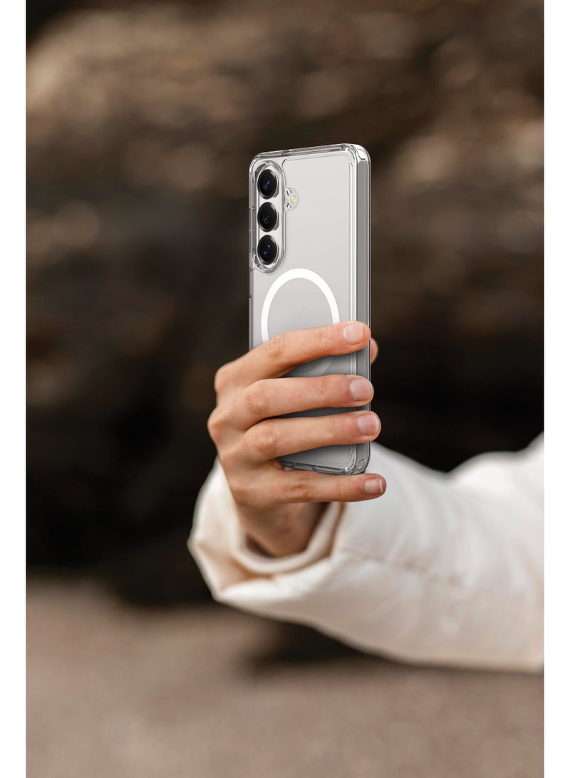 ليفيلو غطاء سامسونج جالكسي S26 يدعم MagSafe مع حماية معززة للكاميرا والشاشة، مقاوم للخدش، ملاءمة دقيقة، إطار مقاوم للصدمات، واختبار سقوط من ارتفاع 4 أقدام. - Image 4